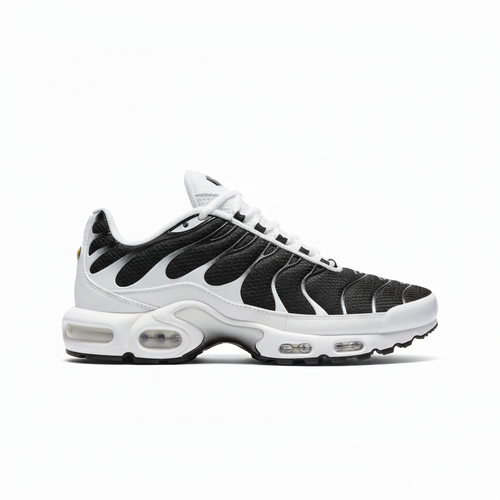 Air Trainers Black White No Logo