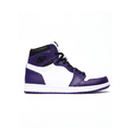 Retro High-Top Sneaker — Court Purple