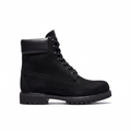 Blackout Suede Boots – Triple Black, right side view